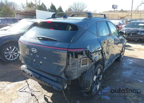 2025 Hyundai Kona Sel z USA, uszkodzony, nr VIN KM8HB3AB6SU192594